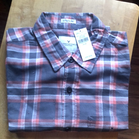 American Eagle Outfitters Other - NWT American Eagle Seriously Soft Button Down